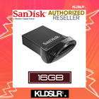 (Ori Sandisk Malaysia) Sandisk Ultra Fit 16GB USB 3.1 130MB/s Flash Drive Pendrive (SDCZ430-016G-G46) (SanDisk Malaysia)